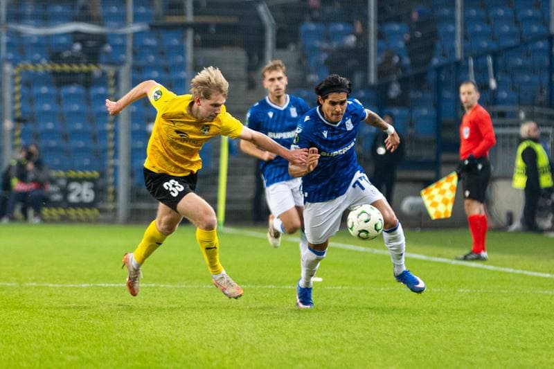 Football. UEFA Conference League. Lech Poznan - KuPS. 26.02.2026