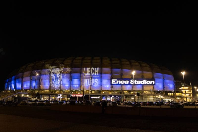 Football. UEFA Conference League. Lech Poznan - KuPS. 26.02.2026