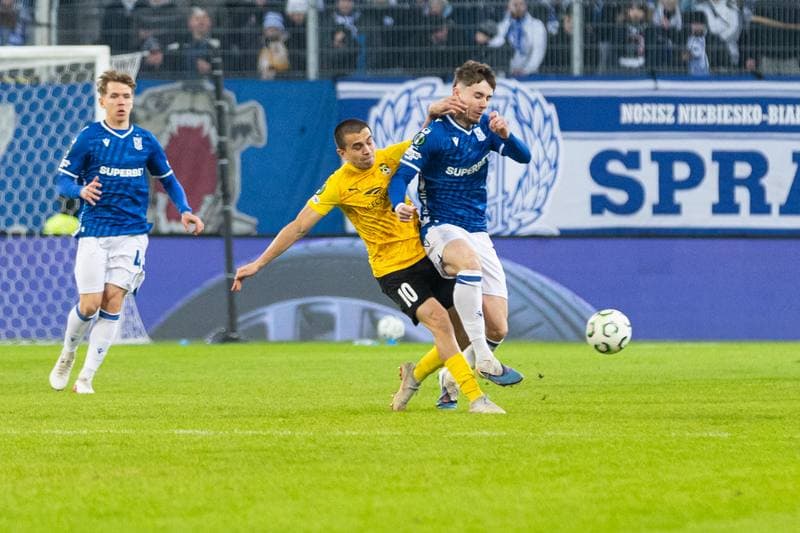 Football. UEFA Conference League. Lech Poznan - KuPS. 26.02.2026