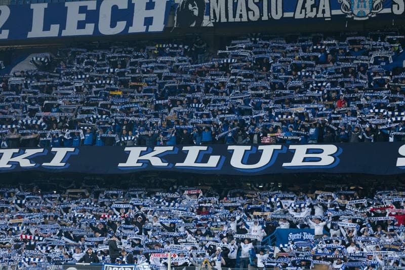 Football. UEFA Conference League. Lech Poznan - KuPS. 26.02.2026