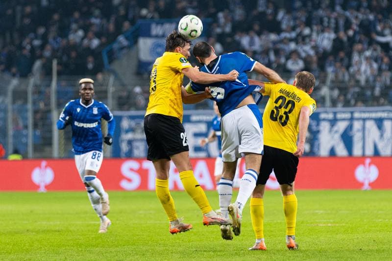 Football. UEFA Conference League. Lech Poznan - KuPS. 26.02.2026
