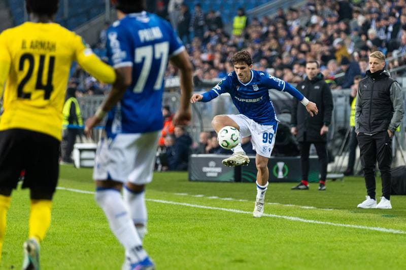 Football. UEFA Conference League. Lech Poznan - KuPS. 26.02.2026