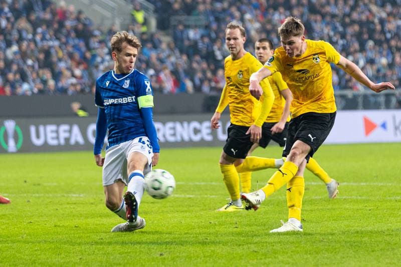 Football. UEFA Conference League. Lech Poznan - KuPS. 26.02.2026