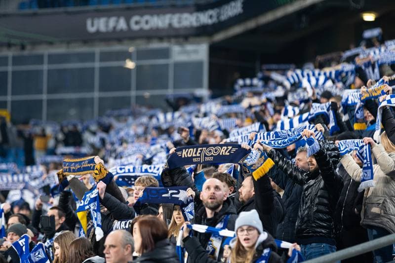 Football. UEFA Conference League. Lech Poznan - KuPS. 26.02.2026