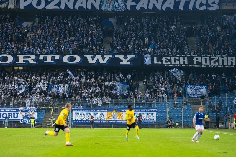 Football. UEFA Conference League. Lech Poznan - KuPS. 26.02.2026