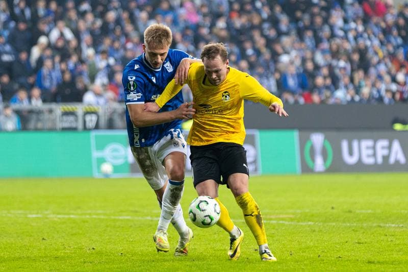 Football. UEFA Conference League. Lech Poznan - KuPS. 26.02.2026
