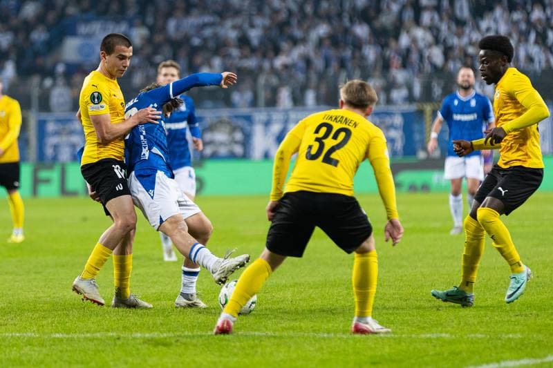 Football. UEFA Conference League. Lech Poznan - KuPS. 26.02.2026