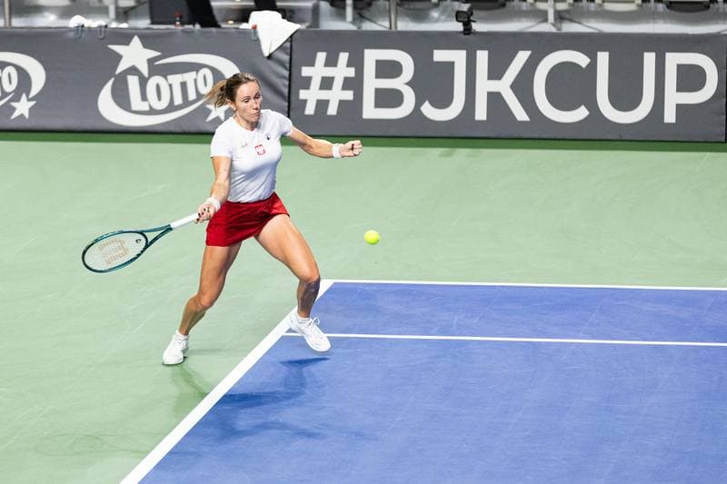 Tennis. Billie Jean King Cup. Polska - Nowa Zelandia. 14.11.2025