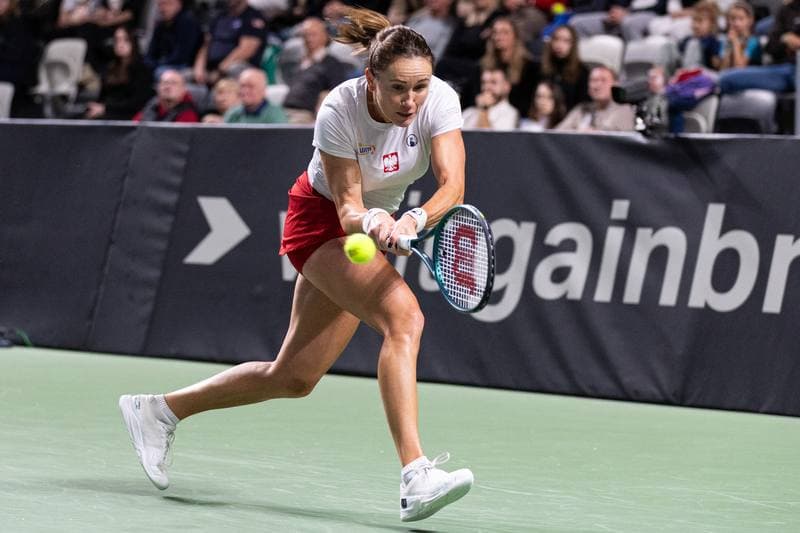 Tennis. Billie Jean King Cup. Polska - Nowa Zelandia. 14.11.2025