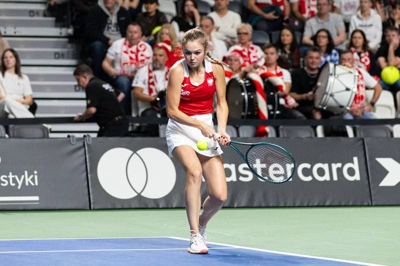 Tennis. Billie Jean King Cup. Polska - Nowa Zelandia. 14.11.2025