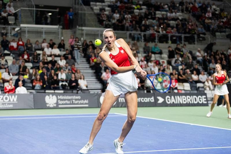 Tennis. Billie Jean King Cup. Polska - Nowa Zelandia. 14.11.2025