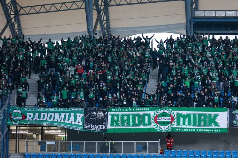 Football. PKO BP Ekstraklasa. Lech Poznan - Radomiak Radom. 23.11.2025