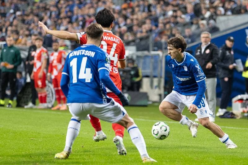 Football. UEFA Conference League. Lech Poznan - FSV Mainz 05. 11.12.2025