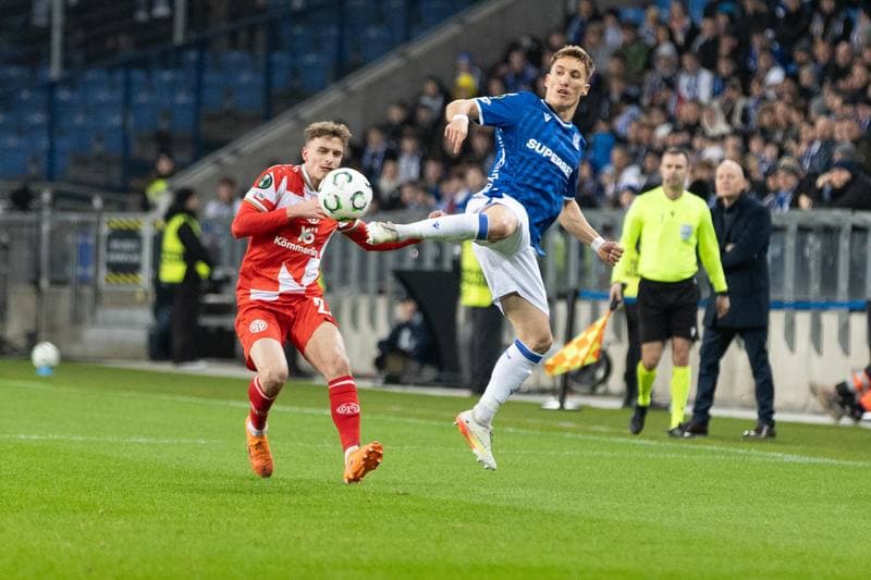 Football. UEFA Conference League. Lech Poznan - FSV Mainz 05. 11.12.2025