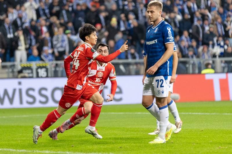 Football. UEFA Conference League. Lech Poznan - FSV Mainz 05. 11.12.2025