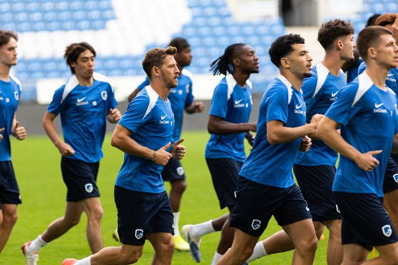 Football. KRC Genk. Training. 20.08.2025