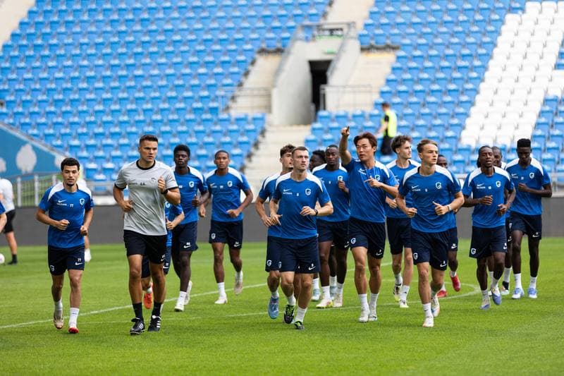 Football. KRC Genk. Training. 20.08.2025