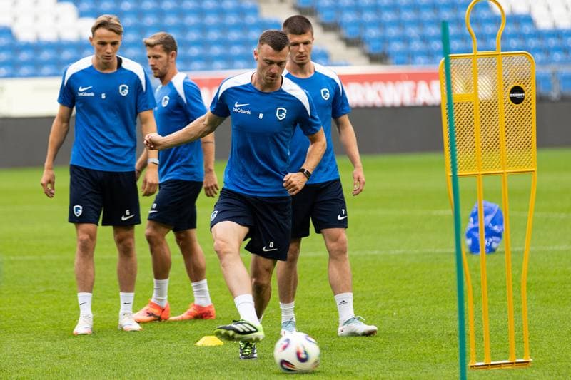 Football. KRC Genk. Training. 20.08.2025