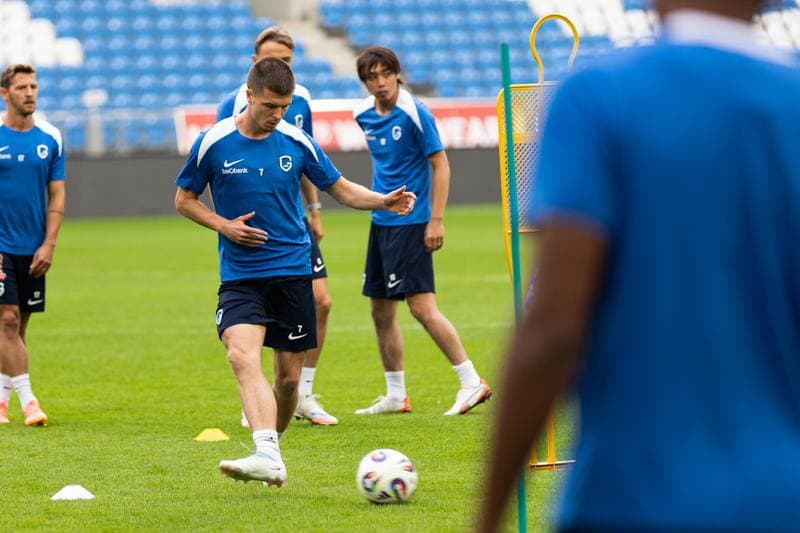 Football. KRC Genk. Training. 20.08.2025