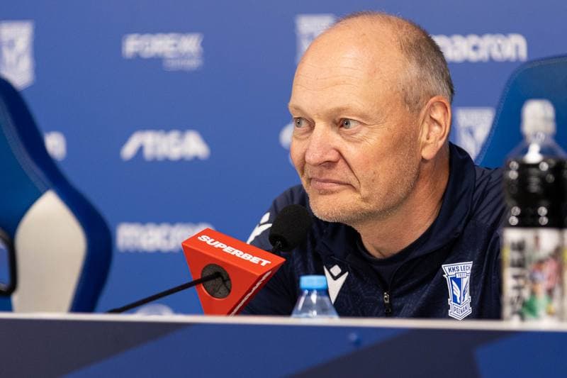 Football. Lech Poznan. Press Conference. 20.08.2025