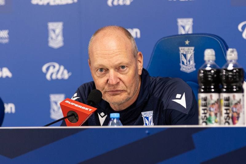 Football. Lech Poznan. Press Conference. 20.08.2025