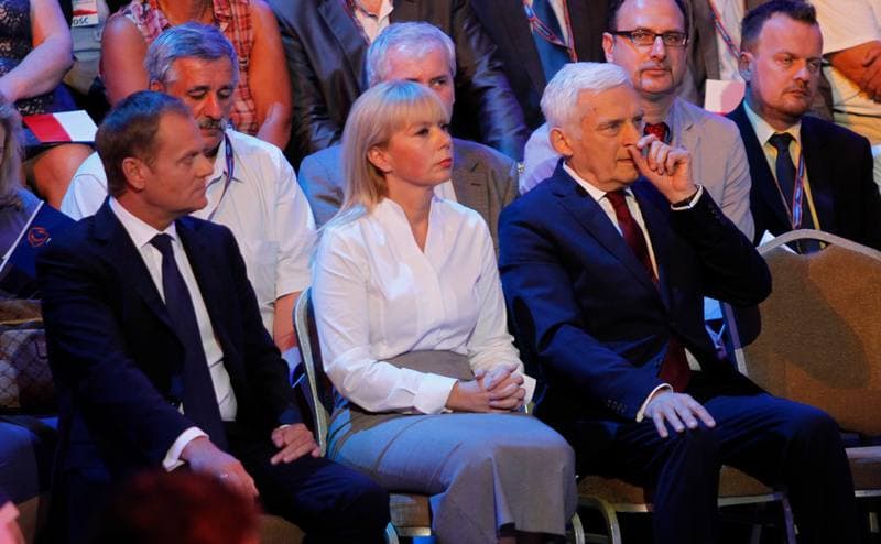 Civic Platform. Katowice. Press Conference. 23.05.2014