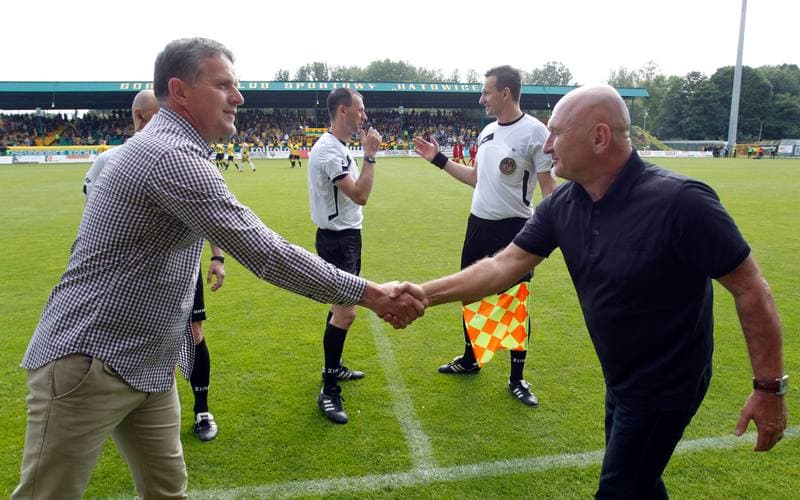 Football. I Liga. GKS Katowice - GKS Tychy. 31.05.2014