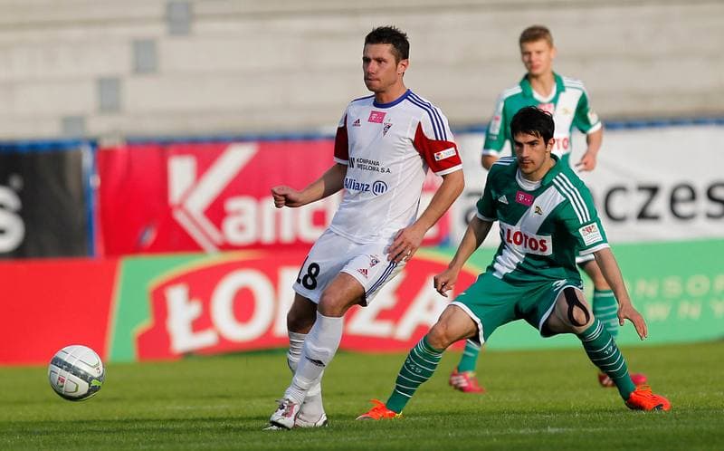 Football. T-Mobile Ekstraklasa. Gornik Zabrze - Lechia Gdansk. 01.06.2014