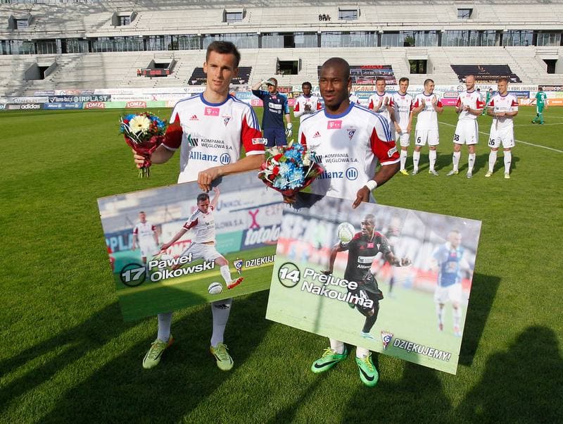 Football. T-Mobile Ekstraklasa. Gornik Zabrze - Lechia Gdansk. 01.06.2014