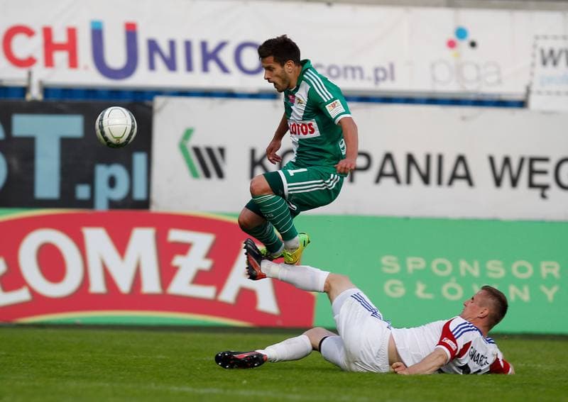 Football. T-Mobile Ekstraklasa. Gornik Zabrze - Lechia Gdansk. 01.06.2014