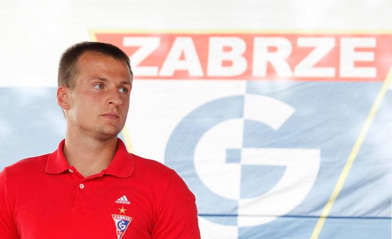 Football. Gornik Zabrze. Press Conference. 15.07.2014