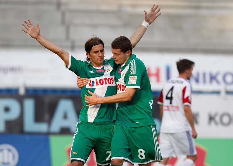 Football. T-Mobile Ekstraklasa. Gornik Zabrze - Lechia Gdansk. 01.06.2014
