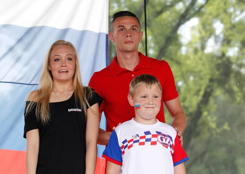 Football. Gornik Zabrze. Press Conference. 15.07.2014