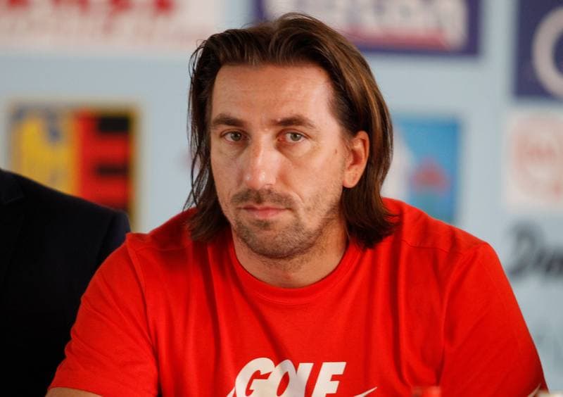 Football. Poland national team. Press Conference. 30.05.2014