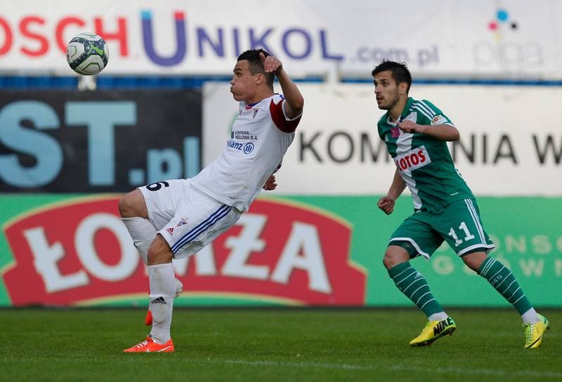 Football. T-Mobile Ekstraklasa. Gornik Zabrze - Lechia Gdansk. 01.06.2014