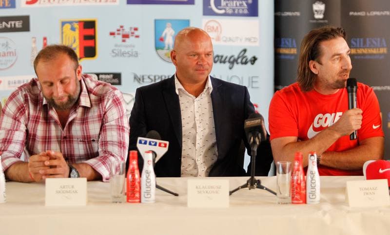 Football. Poland national team. Press Conference. 30.05.2014