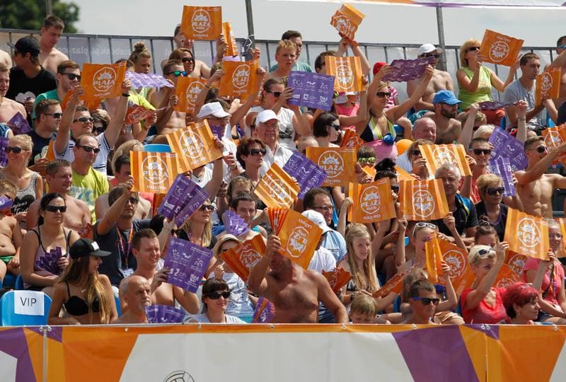 Beach Volleyball. Plaza Open 2014. Final. 13.07.2014