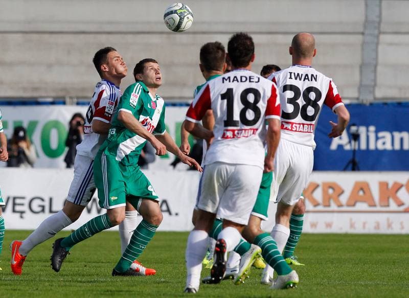 Football. T-Mobile Ekstraklasa. Gornik Zabrze - Lechia Gdansk. 01.06.2014