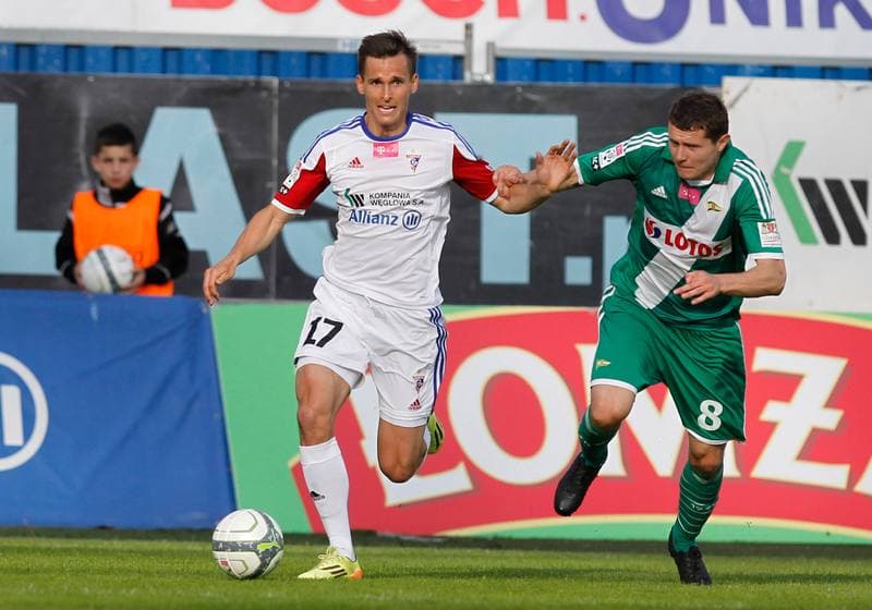 Football. T-Mobile Ekstraklasa. Gornik Zabrze - Lechia Gdansk. 01.06.2014