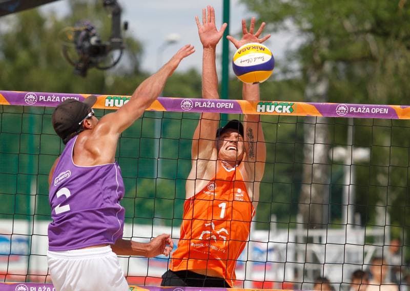 Beach Volleyball. Plaza Open 2014. Final. 13.07.2014
