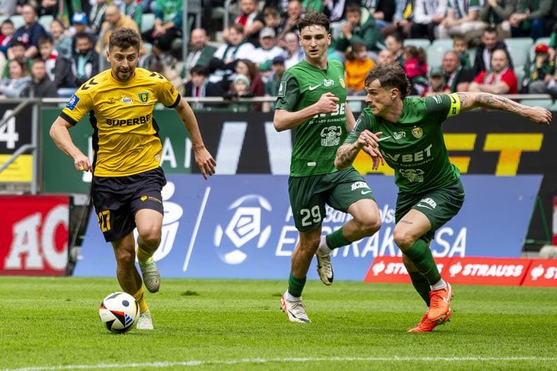 Football. PKO BP Ekstraklasa. Slask Wroclaw - GKS Katowice. 19.04.2025