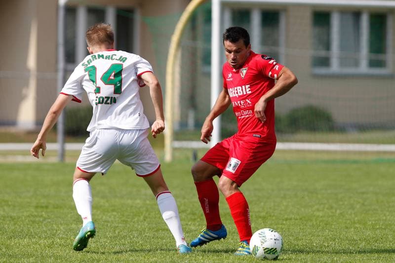 Football. Sparing. Sarmacja Bedzin - Zaglebie Sosnowiec. 24.06.2017