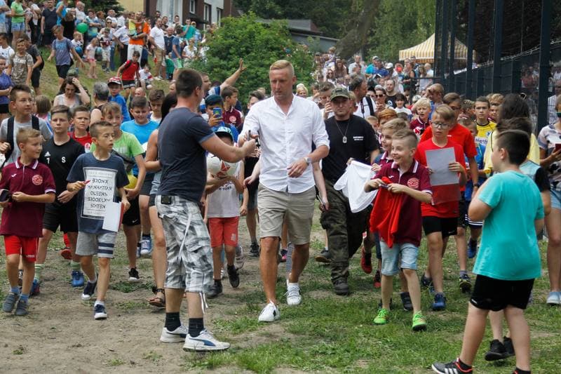 Football. Kamil Glik. Press Conference. 24.06.2017