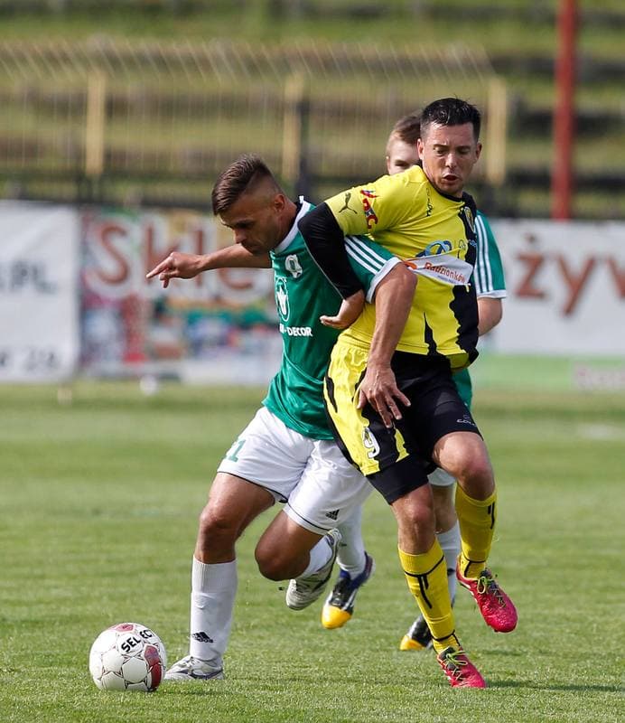 Football. Playoff for III Liga. Ruch Radzionkow - LKS Belk. 21.06.2015