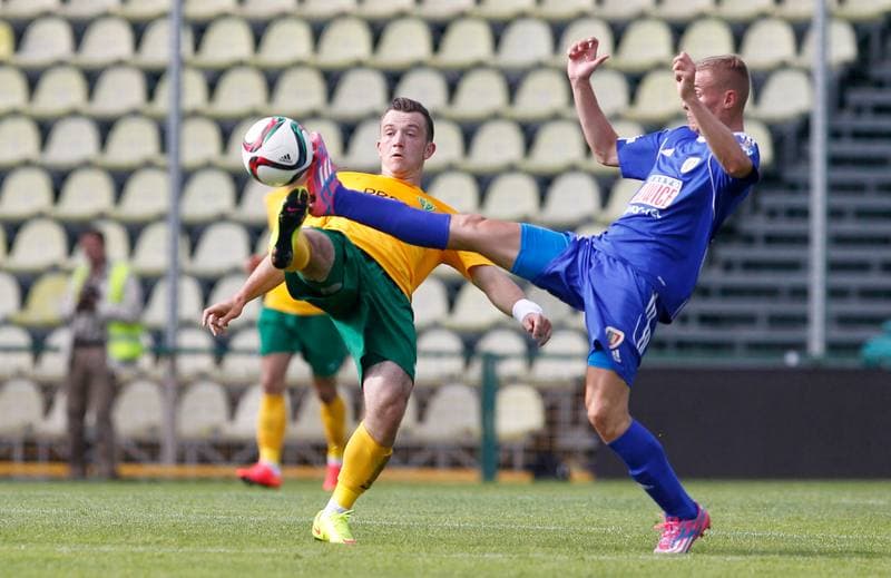 Football. MSK Zilina. Piast Gliwice. 19.06.2015
