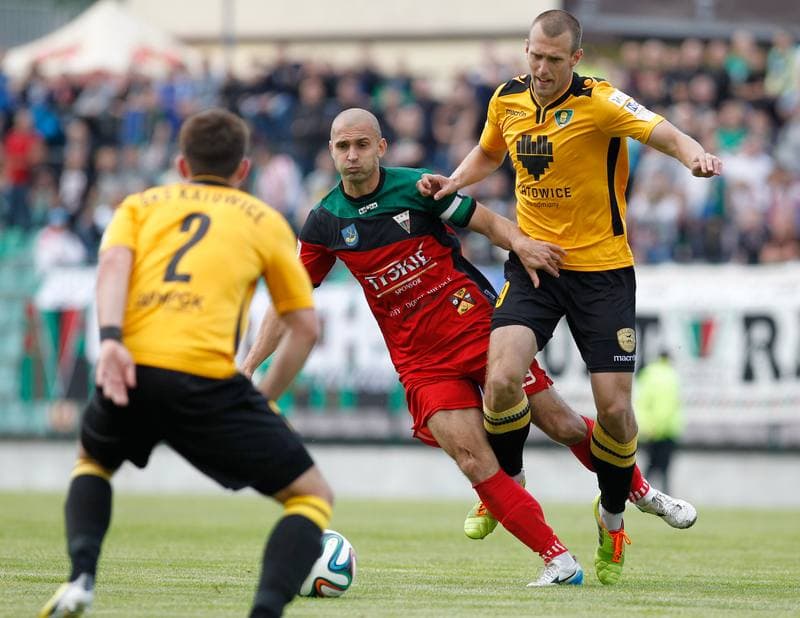 Football. I Liga. GKS Tychy - GKS Katowice. 30.05.2015