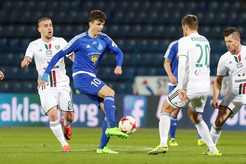 Football. Lotto Ekstraklasa. Ruch Chorzow - Slask Wroclaw. 27.02.2017