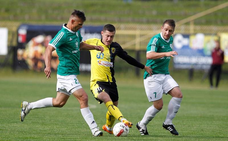 Football. Playoff for III Liga. Ruch Radzionkow - LKS Belk. 21.06.2015