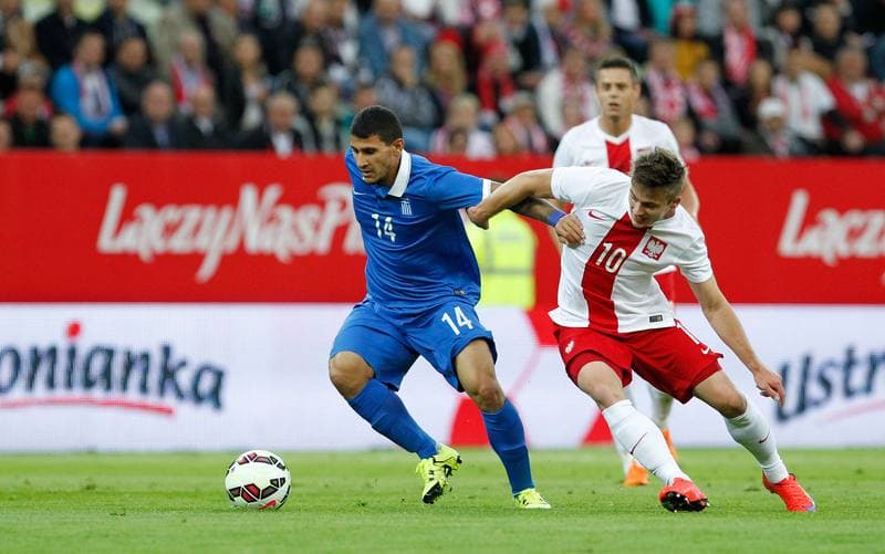 Football. International Friendly. Poland - Greece. 16.06.2015