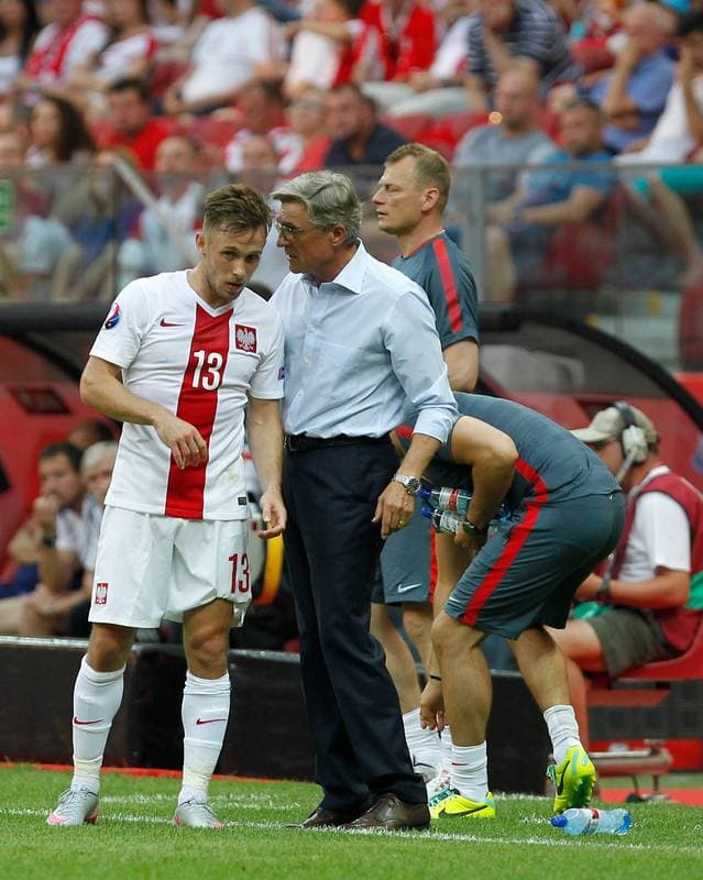 Football. UEFA Euro 2016 Qualifiers. Poland - Georgia. 13.06.2015